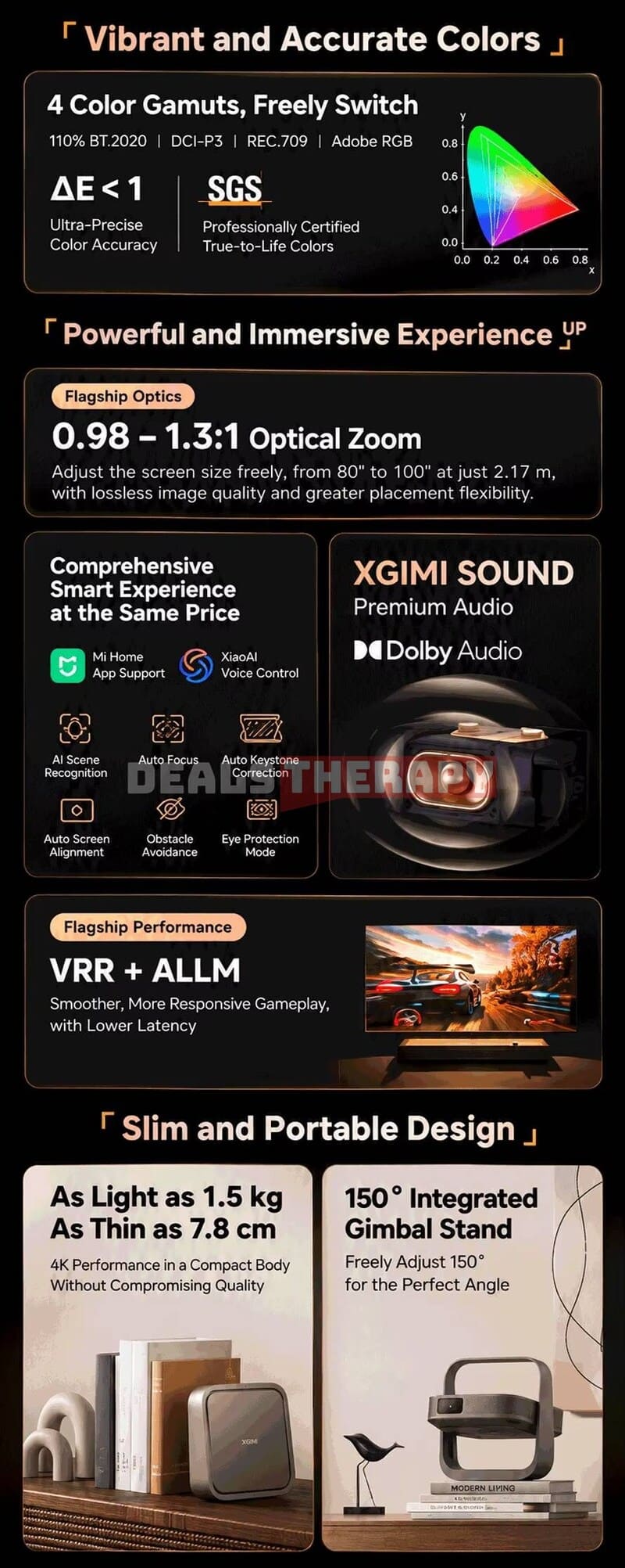XGIMI Z9X 4K High Brightness DealsTherapy.com